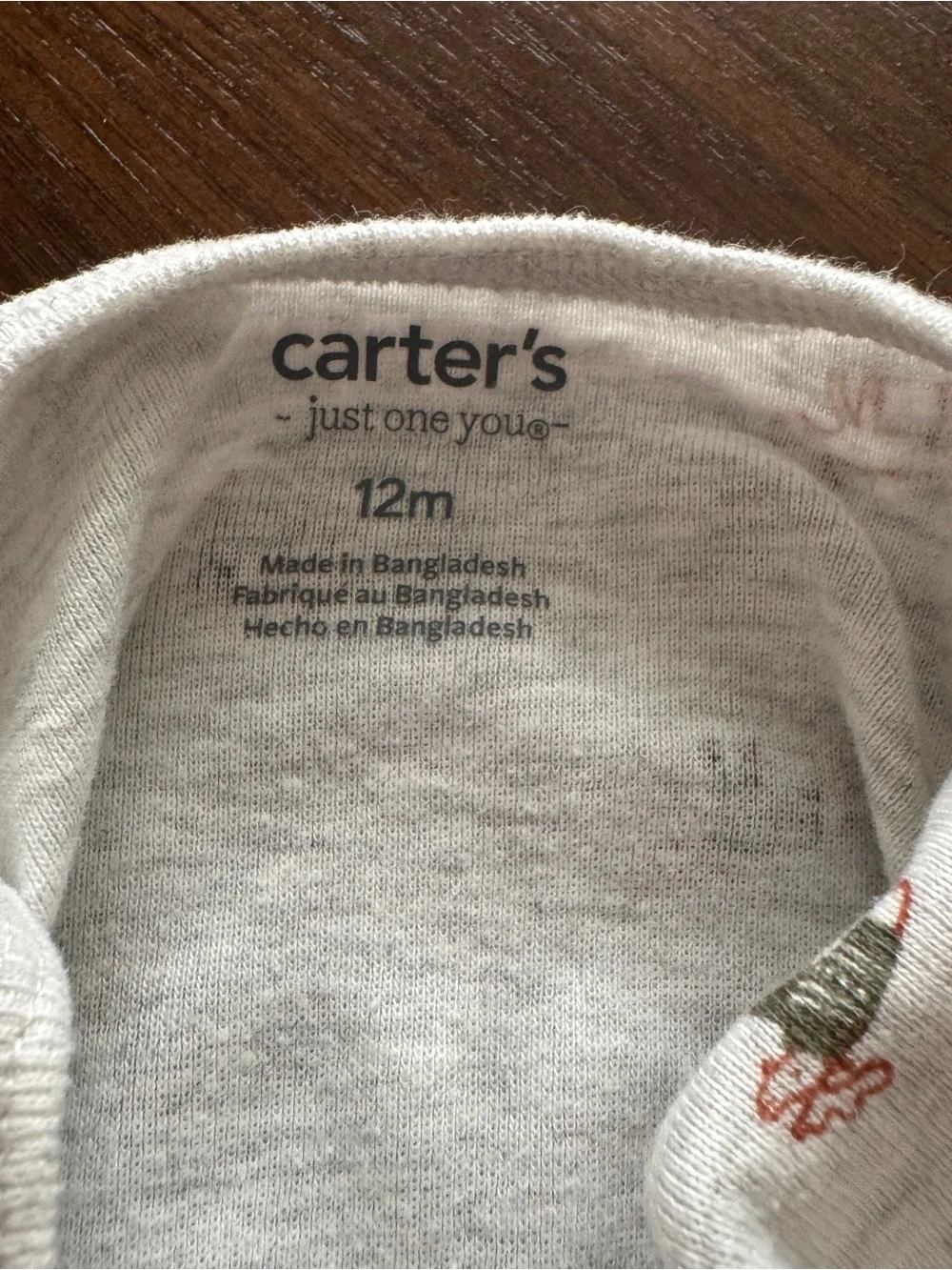 Carter's Long-Sleeve Bodysuit Bundle | 12 months